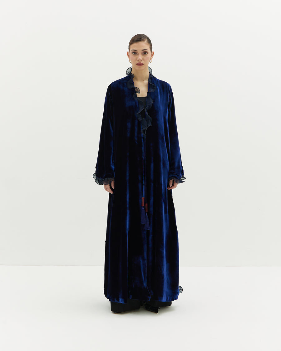 Royal Blue Ruffles