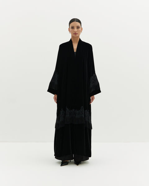 Laced Fringe - Velvet