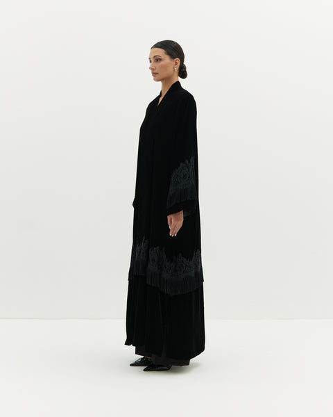 Laced Fringe - Velvet
