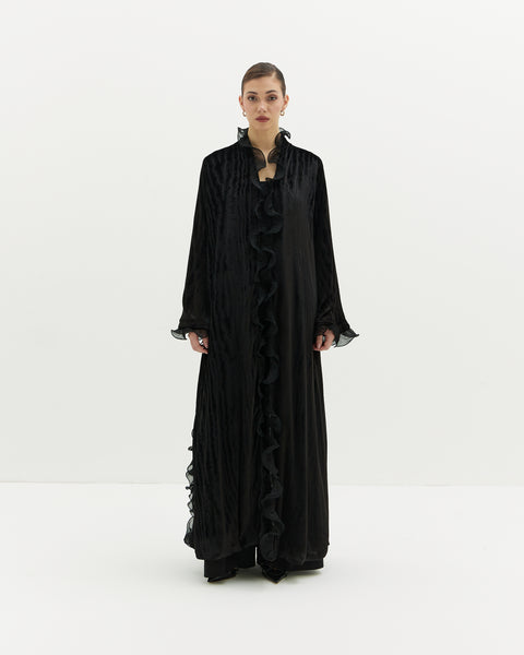 Midnight Ruffles - Velvet