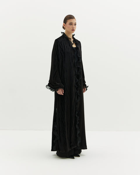 Midnight Ruffles - Velvet