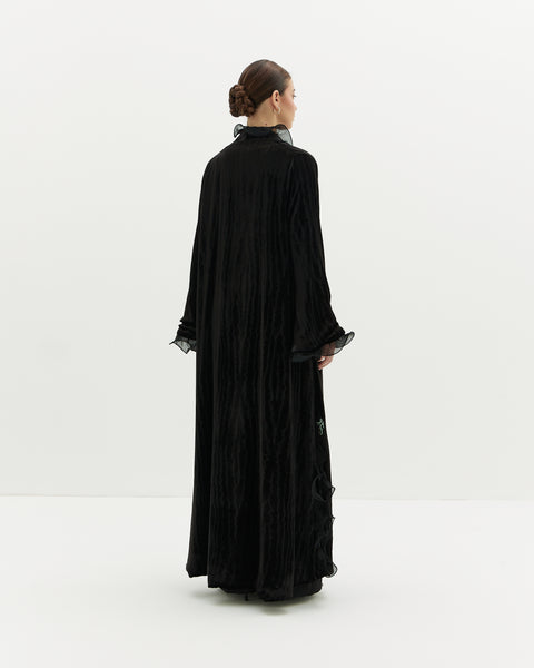 Midnight Ruffles - Velvet