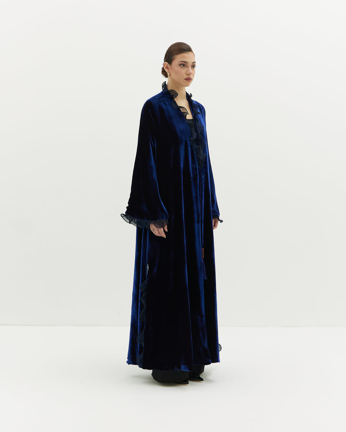 Royal Blue Ruffles