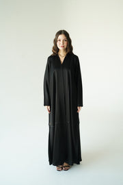 Black and Gray Silk