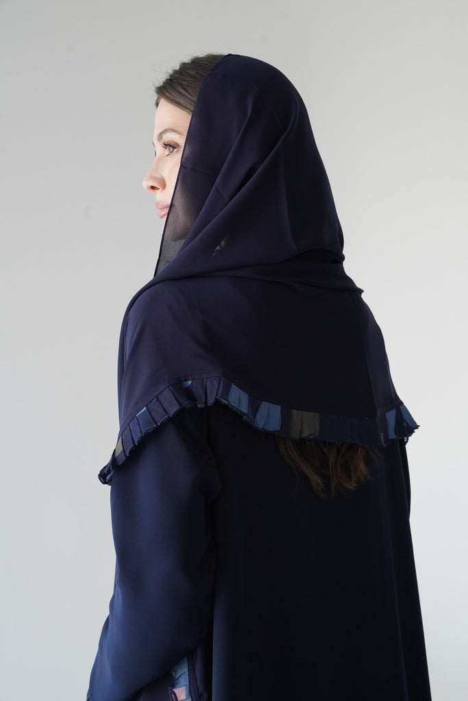 Blue Ploka Ruffles