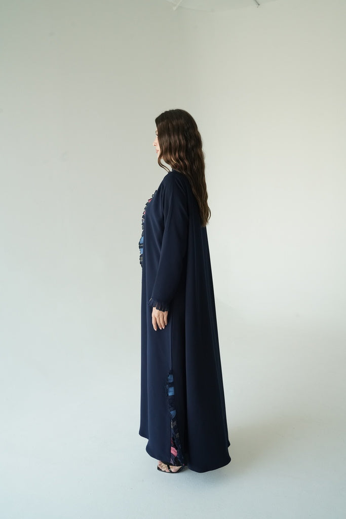 Blue Ploka Ruffles