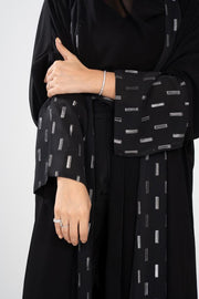 Silver Polka Lines