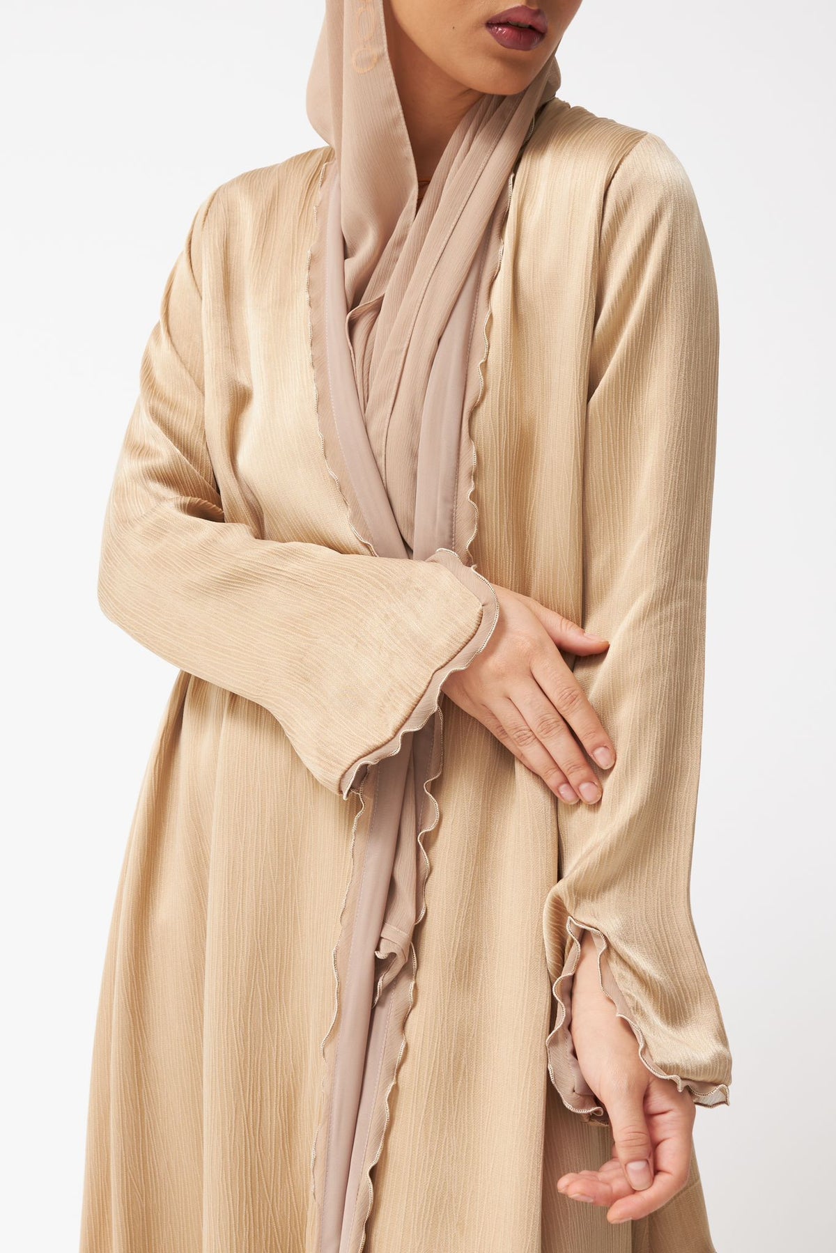 Beige Ruffles