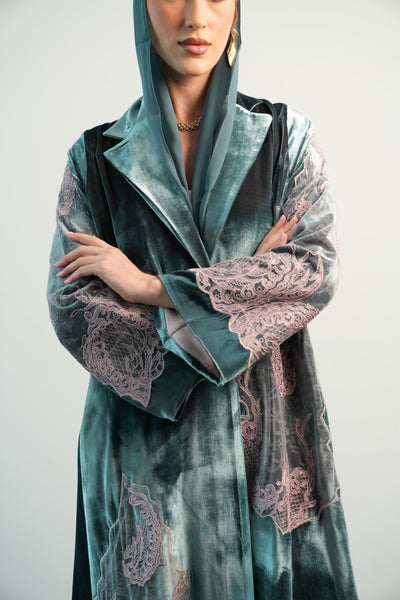 12 - turquoise velvet