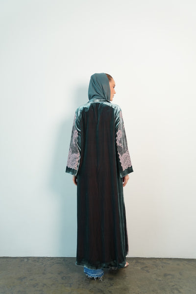 12 - turquoise velvet