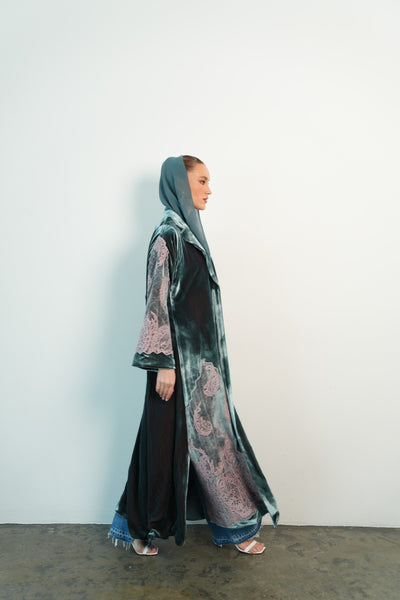 12 - turquoise velvet