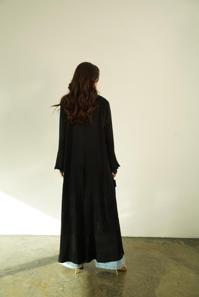 Black Dentail Silk