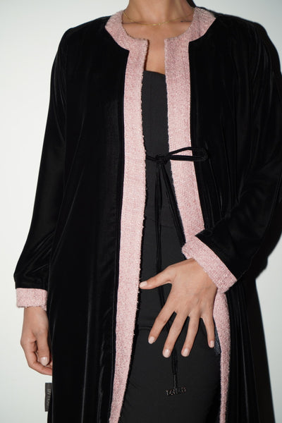 Pink Tweed - Velvet