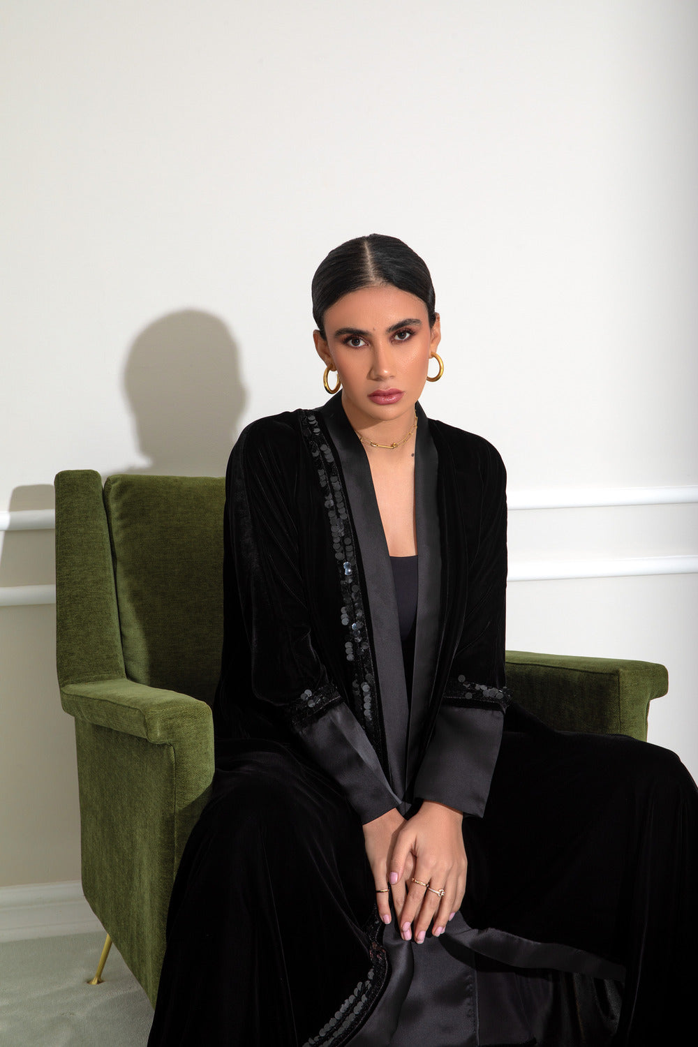 Black Velvet - Sleeves & Back Detailed